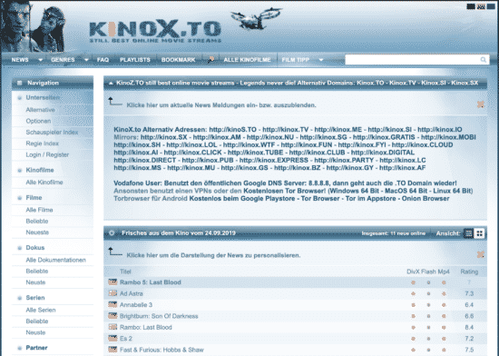 Kinox To Legal